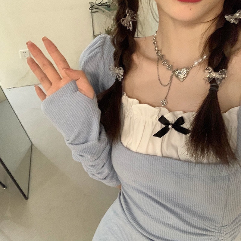 Đầm Ngắn Họa Tiết Kẻ Sọc Thời Trang Mùa Hè Hàng Mới 2022 Dành Cho Bạn Nữ