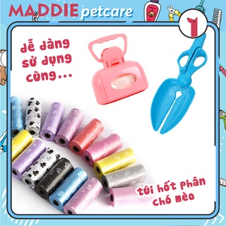 CUỘN 15 TÚI ĐỰNG PHÂN CHÓ MÈO PHÂN HỦY SINH HỌC - MADDIE