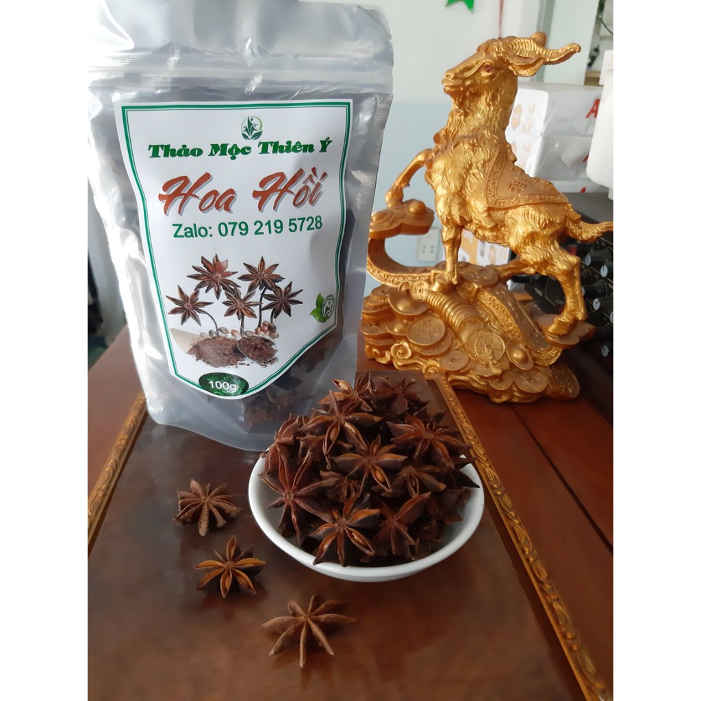 HOA HỒI nguyên cánh 100g ( hay còn gọi đại hồi làm gia vị ngũ vị hương thơm ngon cho các món ăn như nấu phở, bò kho)