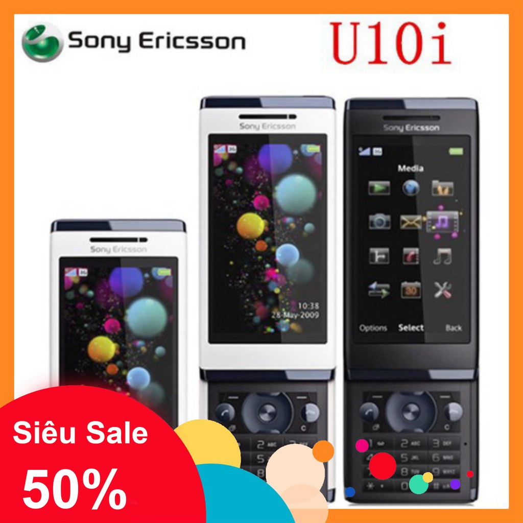 GIẢM 50% CÁC BÁC ƠI Điện Thoại Sony Ericssion U10 Nắp Trượt Đẹp Độc Lạ GIẢM 50% CÁC BÁC ƠI