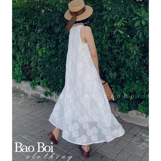 Váy Sát Nách Hoa Chìm 3 Màu - 23rd.September