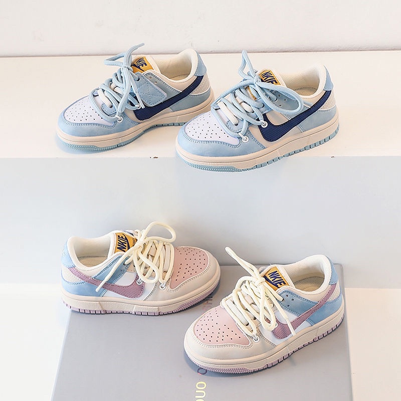 Giày thể thao móc siêu nhẹ buộc dây kháng khuẩn cho bé từ 3-12 tuổi