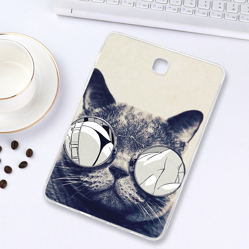 Ốp máy tính bảng TPU mềm họa tiết hình vẽ cho Samsung Galaxy Tab S2 8.0 T710 T715T719N