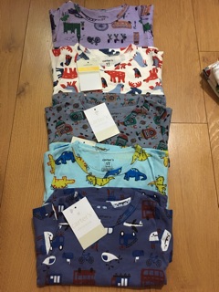 Combo 5 bộ bozip cho bé trai (7-18kg)