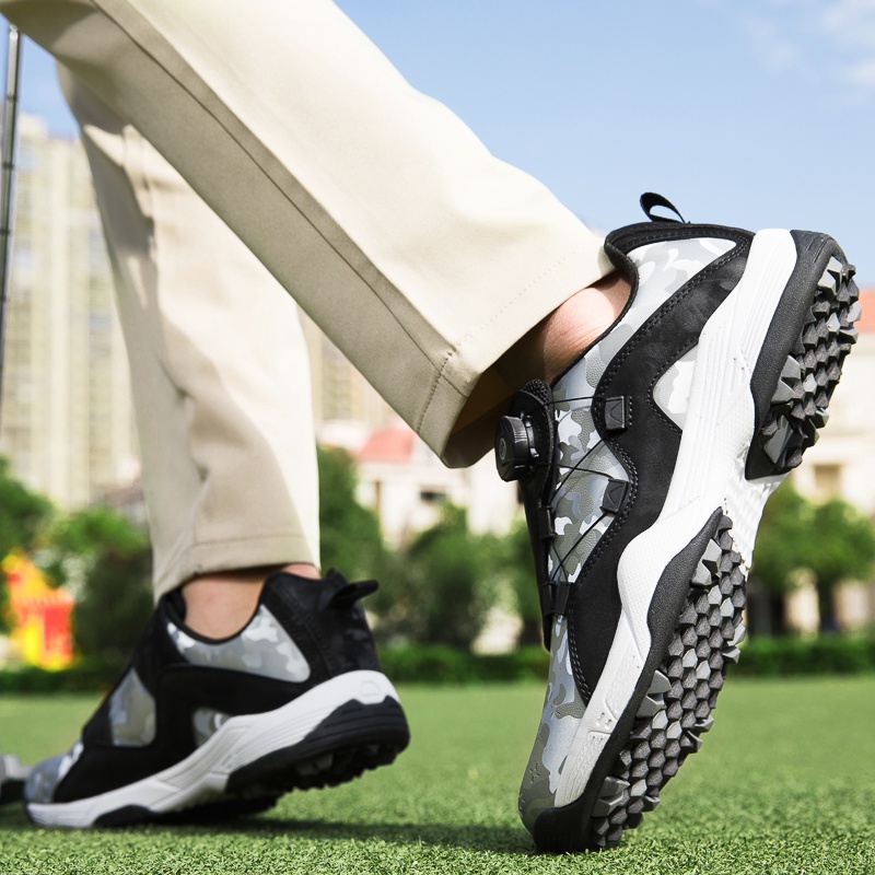 Giày Thể Thao Chơi Golf Chống Trượt Siêu Nhẹ Thoáng Khí Thời Trang Cho Cặp Đôi
