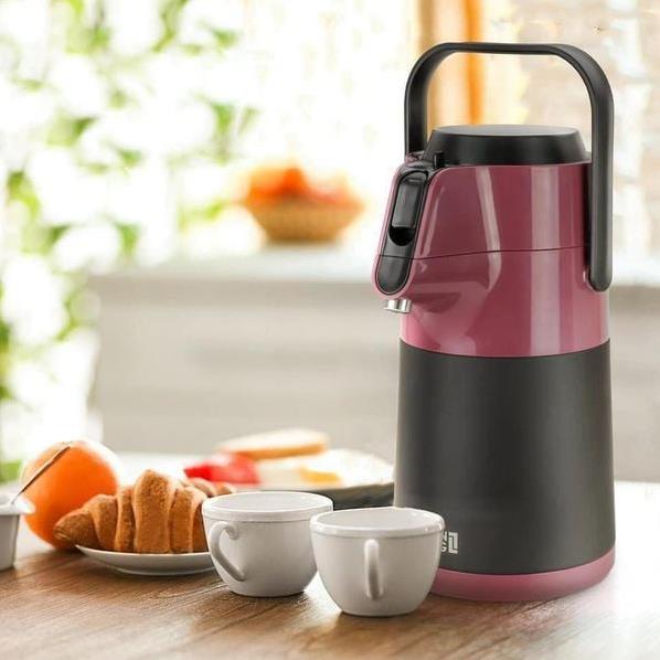 Bình giữ nhiệt, Bình thuỷ giữ nhiệt Đức Lebenlang cỡ 2.2L lõi inox giữ nhiệt 8-10 tiếng
