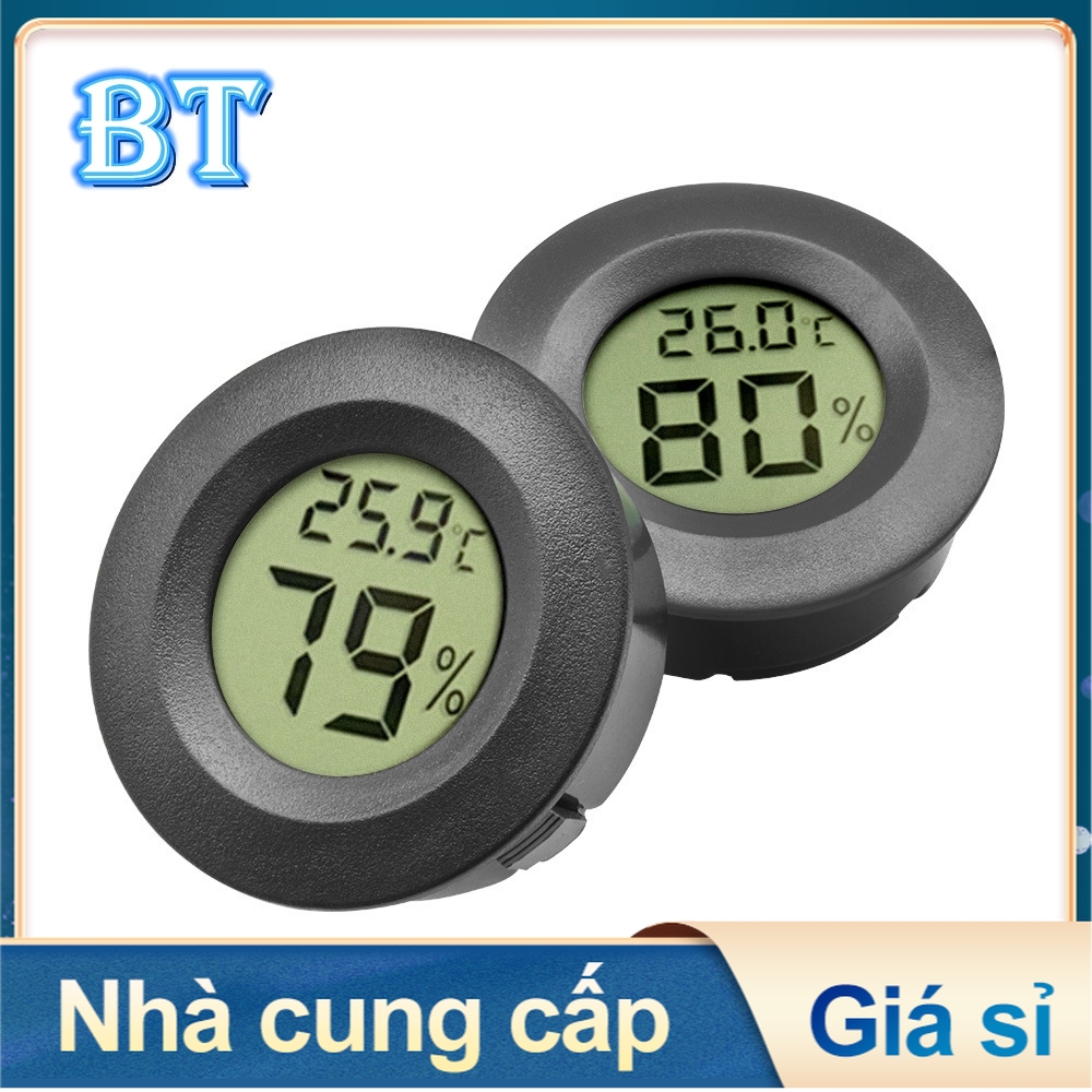 Thiết Bị Cảm Biến Độ Ẩm Nhiệt Độ Không Khí Mini Màn Hình Lcd