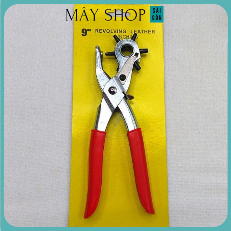 Dùng để bấm dây nịt, thắt lưng, dây đồng hồ da, bấm sổ sách, áo da, túi da… - MÂY SHOP SÀI GÒN
