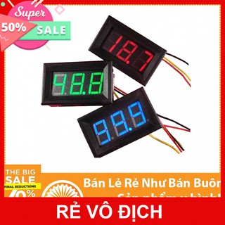 Vôn Kế 1 Chiều DC 0 - 200V 0.56 Inch