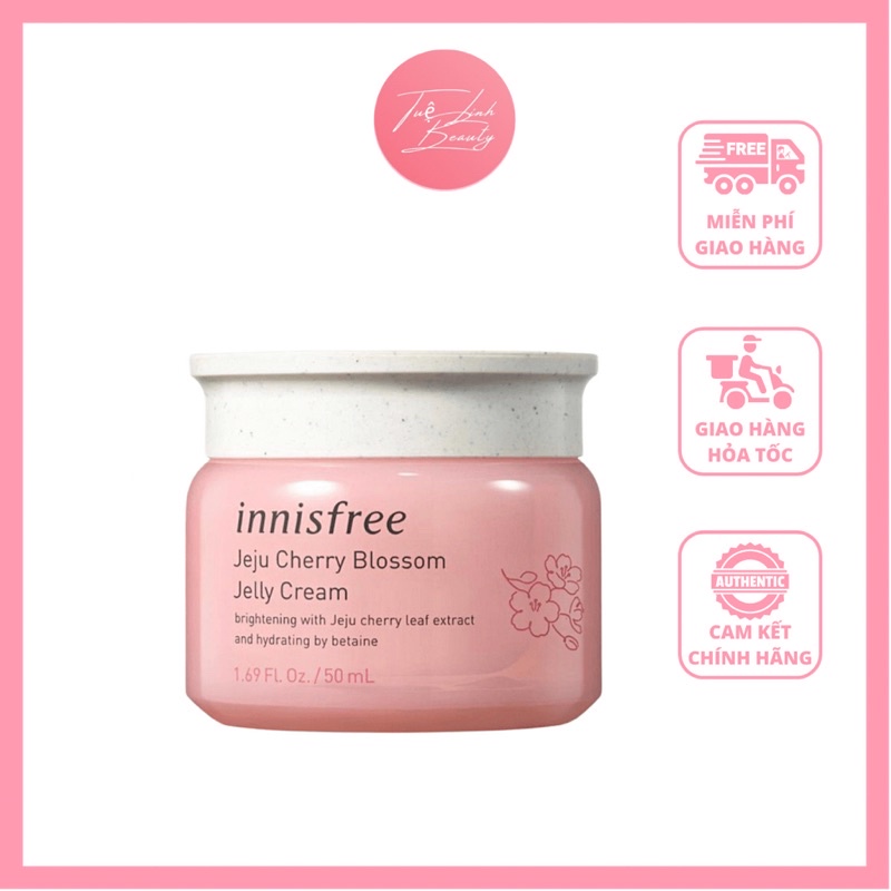 KEM DƯỠNG ẨM INNISFREE JEJU CHERRY BLOSSOM JELLY CREAM
