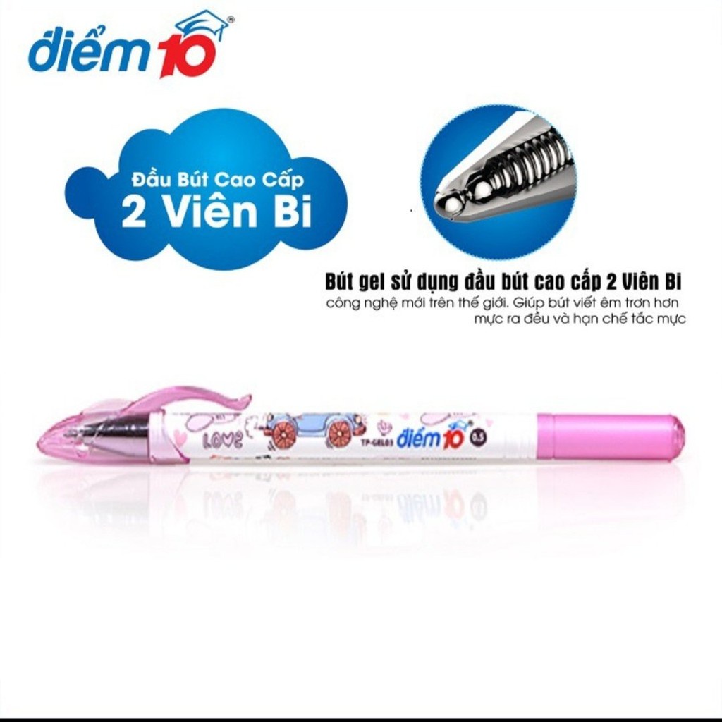 Bút Gel Điểm 10 TP-GEL03