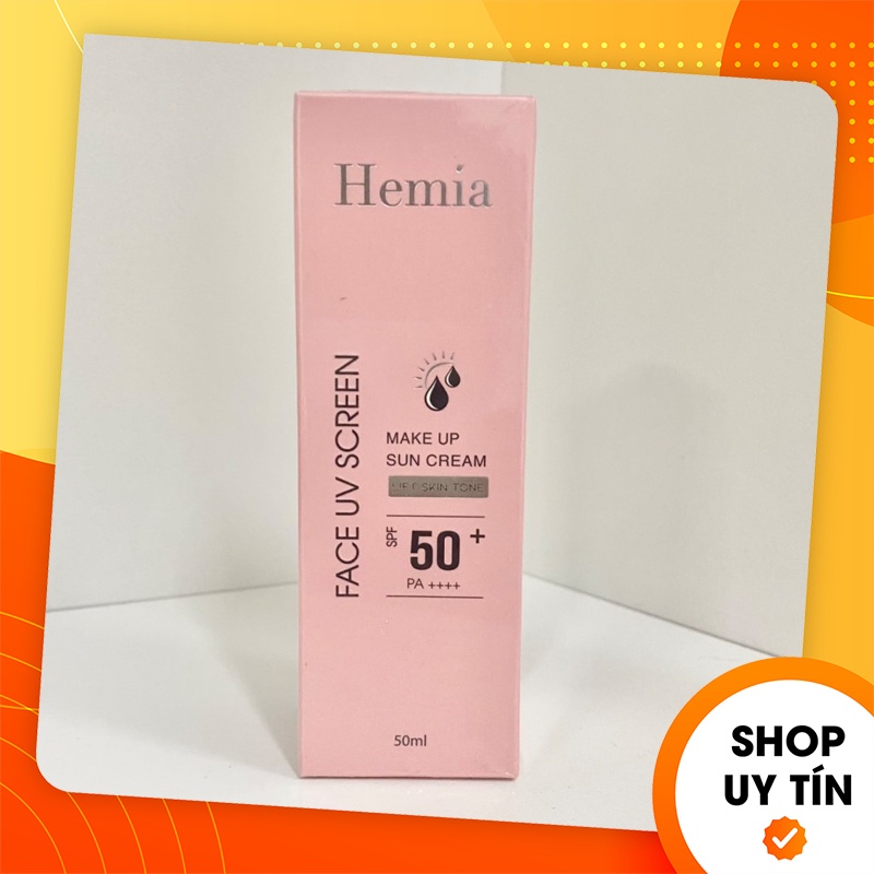 Kem Chống Nắng Hemia Nâng Tông Da Hàn Quốc - 8809032670036