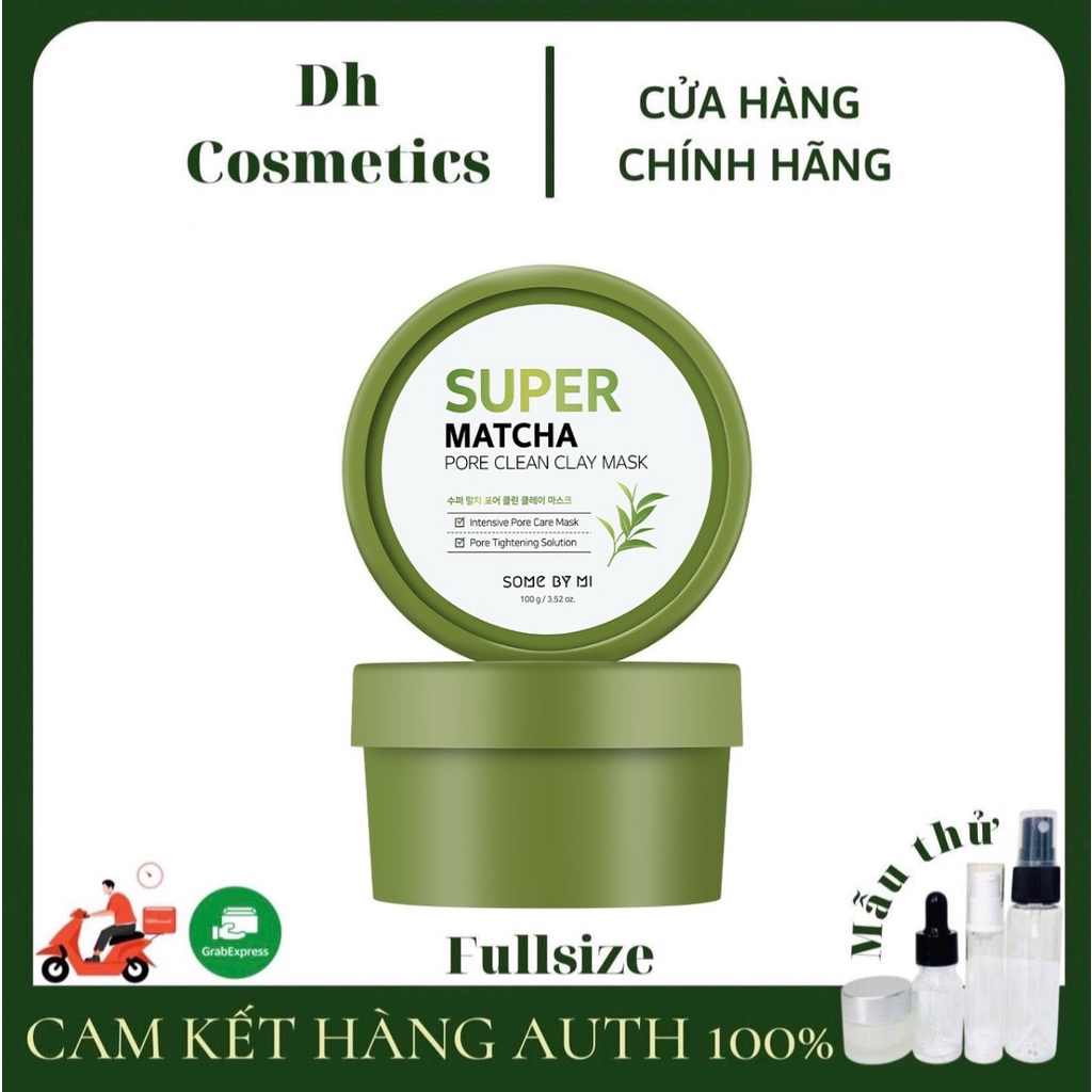 Mặt nạ đất sét Some by mi Super Matcha Pore Clean Clay Mask 100g