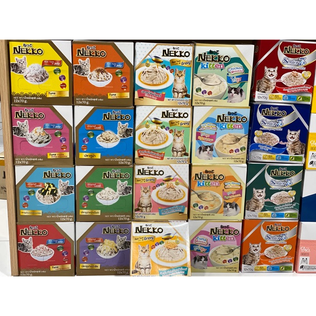 Combo 12 gói Nekko cho mèo