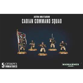 Mô Hình Warhammer 40000 - Astra Militarum - Cadian Command Squad