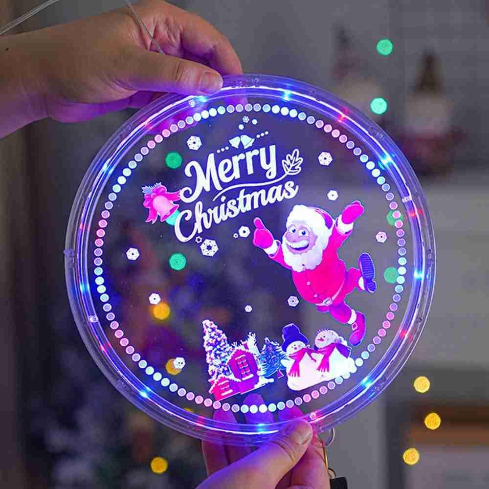 Rèm Đèn LED Trang Trí Tiệc Giáng Sinh