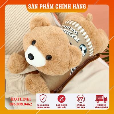 Túi Chườm Ấm Nước Nóng Đau Bụng Kinh Hình Thú Dễ Thương, Túi Sưởi Cắm Điện Đa Năng Hình Thú So Cute