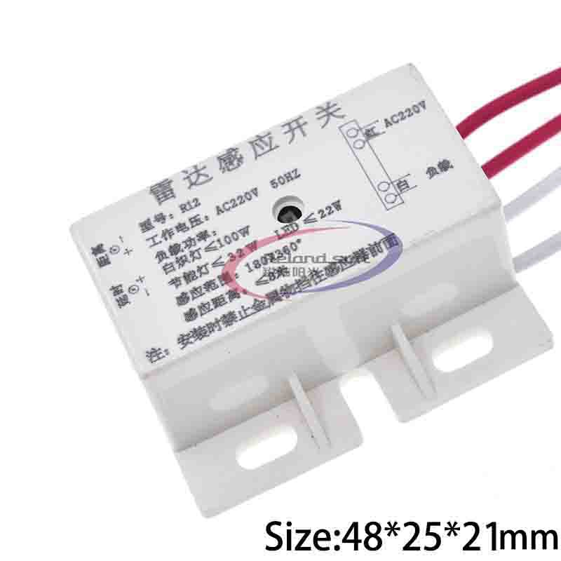 Microwave Radar/ Sound Sensor Switch 220V Module Detector Auto On Off Intelligent LED Lamp Voice Sensor Light Switch Smart Life Switch | BigBuy360 - bigbuy360.vn