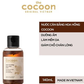 Nước cân bằng hoa hồng Cocoon ( 140mL )