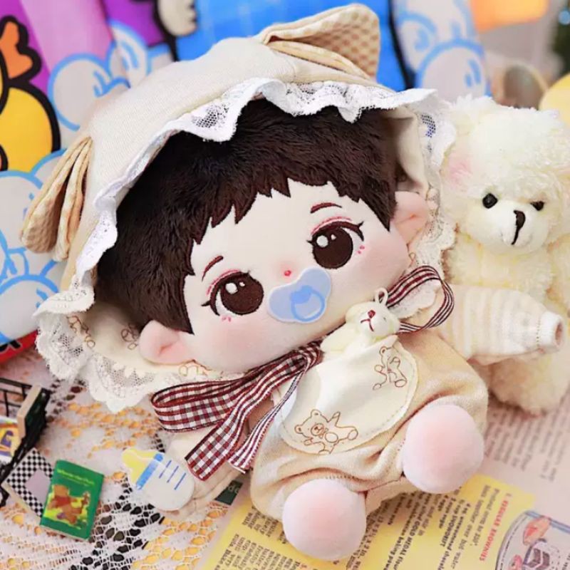 Outfit doll 15/20cm Gấu Sữa Baby (50)