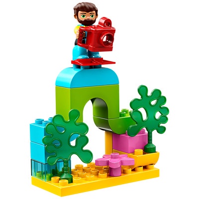 LEGO LEGO DUPLO Series 10910 tàu ngầm cuộc phiêu lưu lớn hạt khối xây dựng 2 tuổi + Đồ chơi