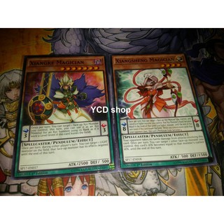 Thẻ bài yugioh chính hãng set 2 lá Magician- Pendulum