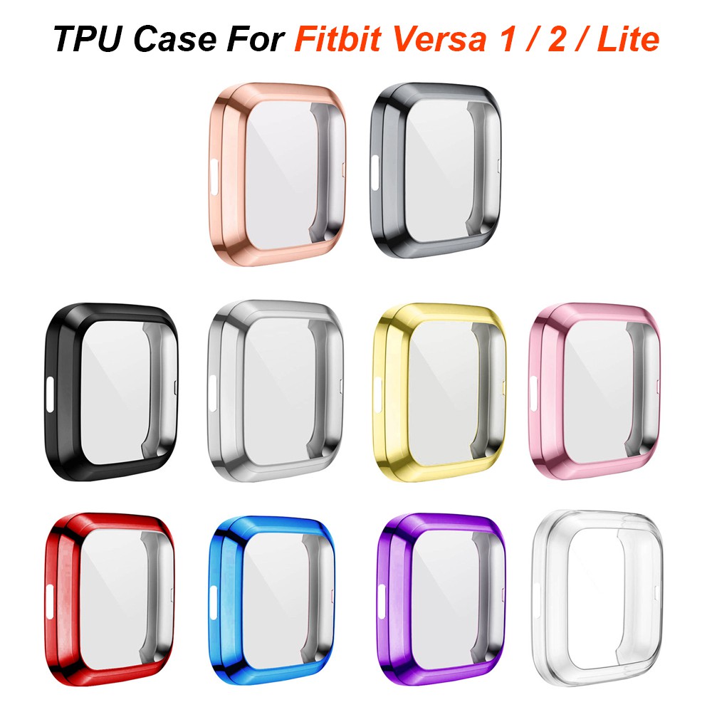 Vỏ bảo vệ bằng silicon tpu cho đồng hồ thông minh Fitbit Versa 2/Versa/Lite