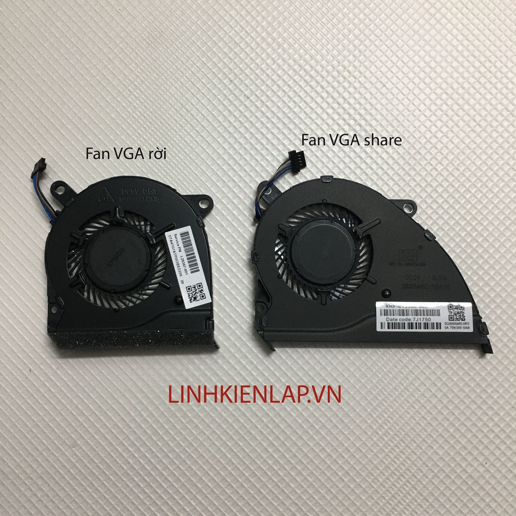 Thay quạt tản nhiệt laptop hp pavilion 14-ce cpu fan