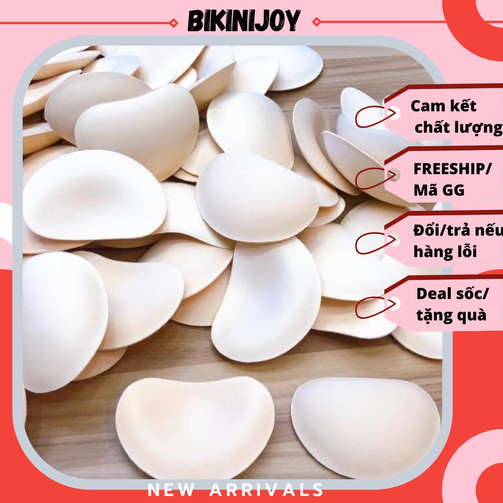 [ FREESHIP] Mút xoài độn ngực cho bikini