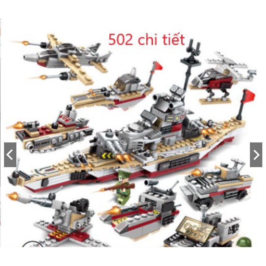 502 CHI TIẾT] BỘ ĐỒ CHƠI XẾP HÌNH LEGO CHIẾN HẠM CHIẾN THUYỀN PHÁT TRIỂN TƯ DUY CHO TRẺ