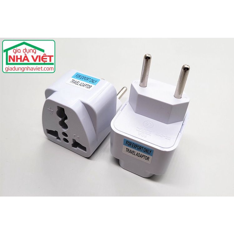 Phích nối điện 10A 500W chuẩn Brazil Italy Thụy Sỹ Argentina Hy Lạp SZ-018