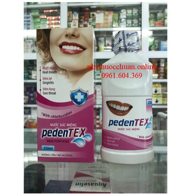 Nước súc miệng Pedentex