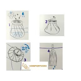 TÚI CHƯỜM ĐÁ LẠNH -SIZE LỚN 22CM