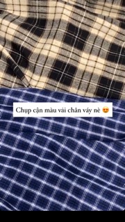 CHÂN VÁY KẺ CẠP CHUN