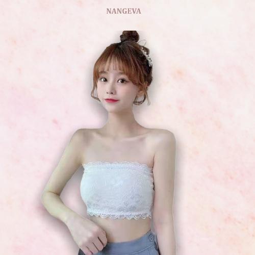 Áo bra quây ren không dây quyến rũ NANGEVA 088