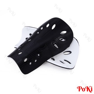 Miếng ốp bảo vệ ống đồng bóng đá - Bộ 2 cái màu ĐEN, đồ thể thao cao cấp - POKI