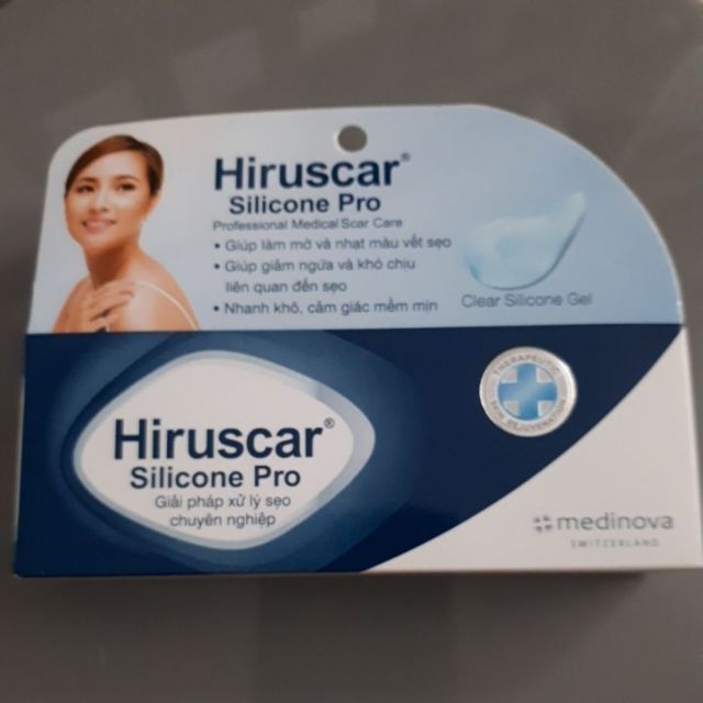 Hiruscar Silicone Pro: Giải pháp xử lý Sẹo Chuyên nghiệp