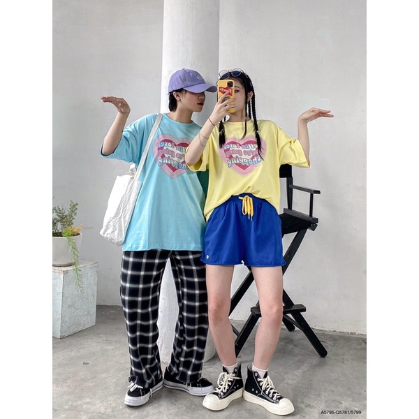 Quần short vải, quần short nỉ smile 5799
