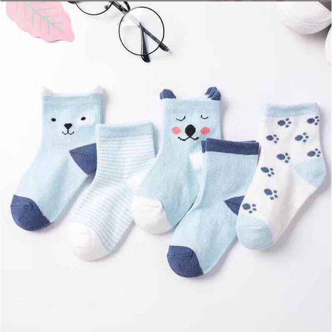 Set 5 đôi vớ xinh cho bé