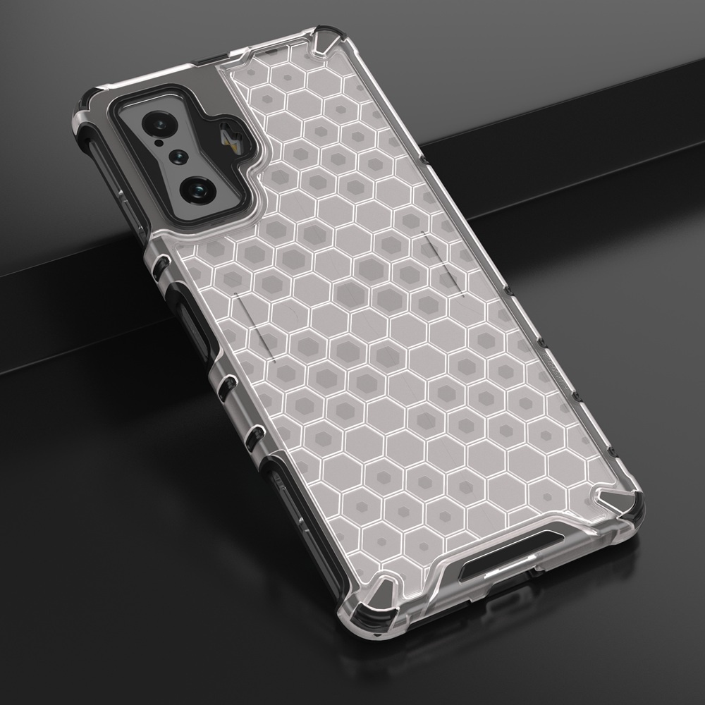 Ốp Điện Thoại PC Cứng Viền TPU Dẻo Trong Suốt Kiểu Giáp Chống Sốc Cho Xiaomi Redmi K50 Gaming