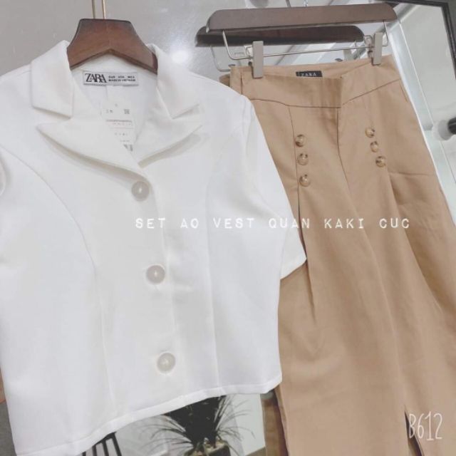 Sét áo vest kèm quần