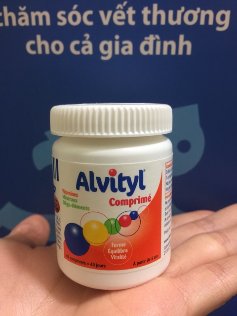 Viên vitamin tổng hợp alvityl comprime 30 viên nhập khẩu pháp chính hãng - ảnh sản phẩm 3