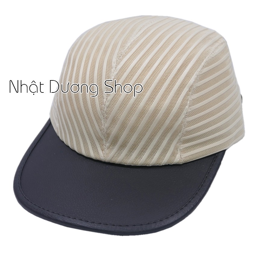 Nón kết xịn mỏ mềm vải lưới vá gân nổi độc đáo, thích hợp cho cả nam và nữ, tạo nên sự nổi bậc khi đội lên