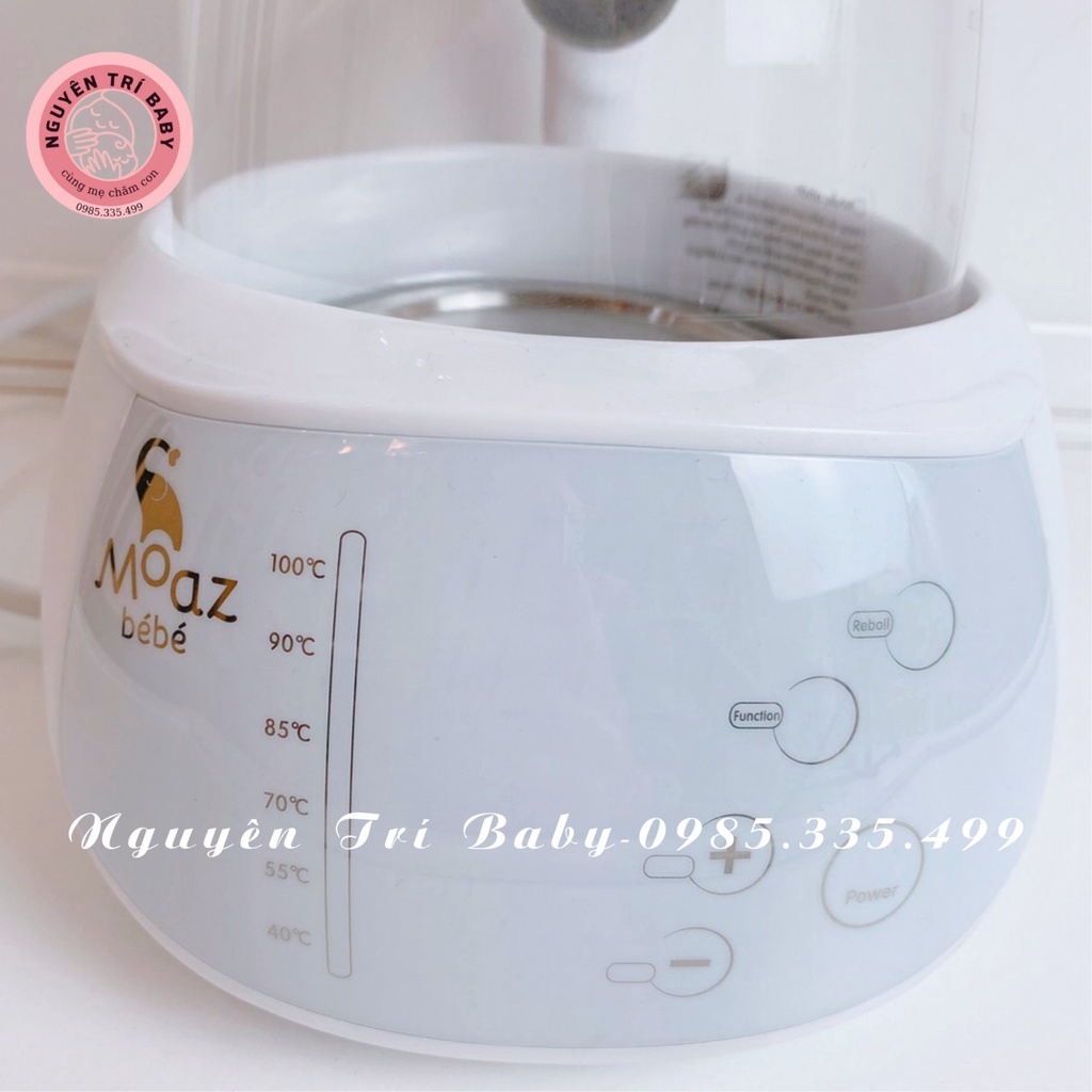 [BH 12 THÁNG LỖI ĐỔI MỚI] MB002 - Máy đun, hâm nước pha sữa chính hãng Moazbebe