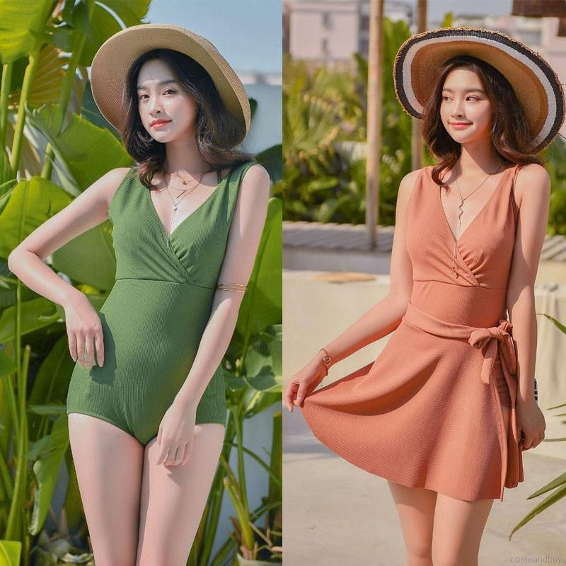 Đồ Bơi Một Mảnh Phong Cách Hàn Quốc Cho Nữ 39-65kg | BigBuy360 - bigbuy360.vn