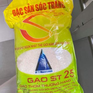 Gạo ST25 [Cam kết chính hãng] Ngon nhất thế giới túi 5KG