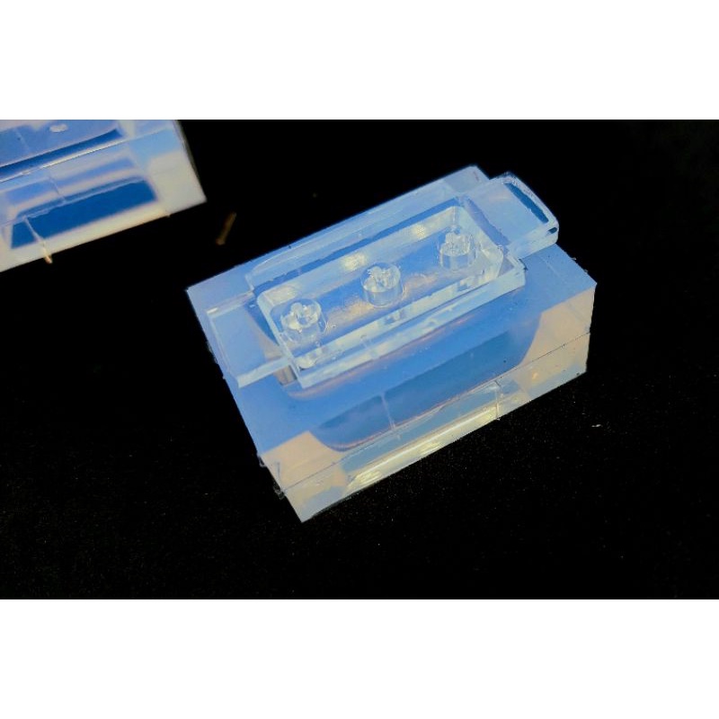 Khuôn silicon làm keycap profile SA cực bóng , có tặng cá.