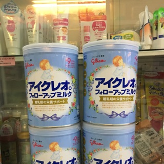 Sữa glico số 9 cho bé từ 9 tháng - 3 tuổi hộp 820g