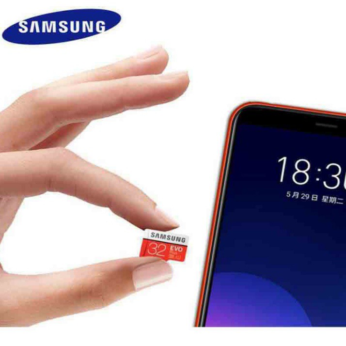Thẻ nhớ Samsung 64GB tốc độ đọc up to 100MB/s hỗ trợ quay video full HD, video 2K, video 4K