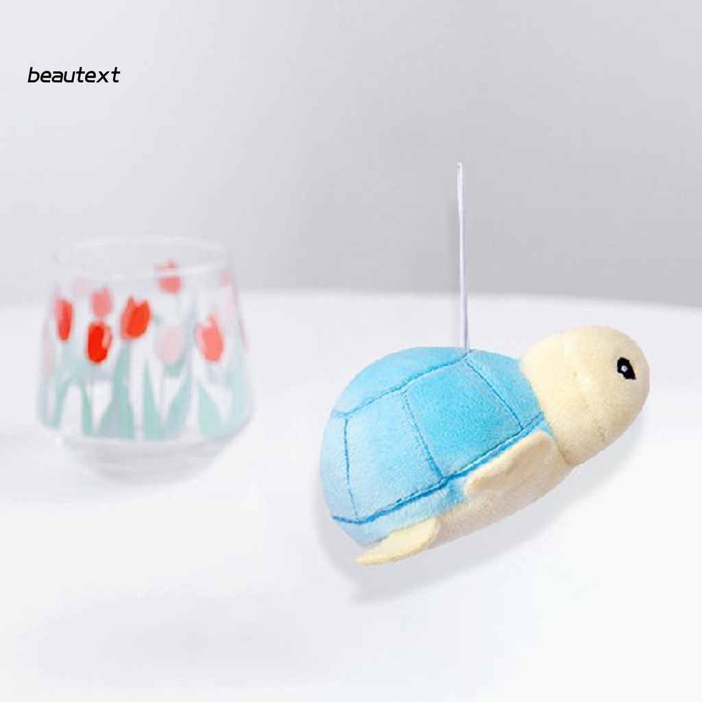 Móc khóa thú nhồi bông hình con rùa nhiều màu sắc đa năng